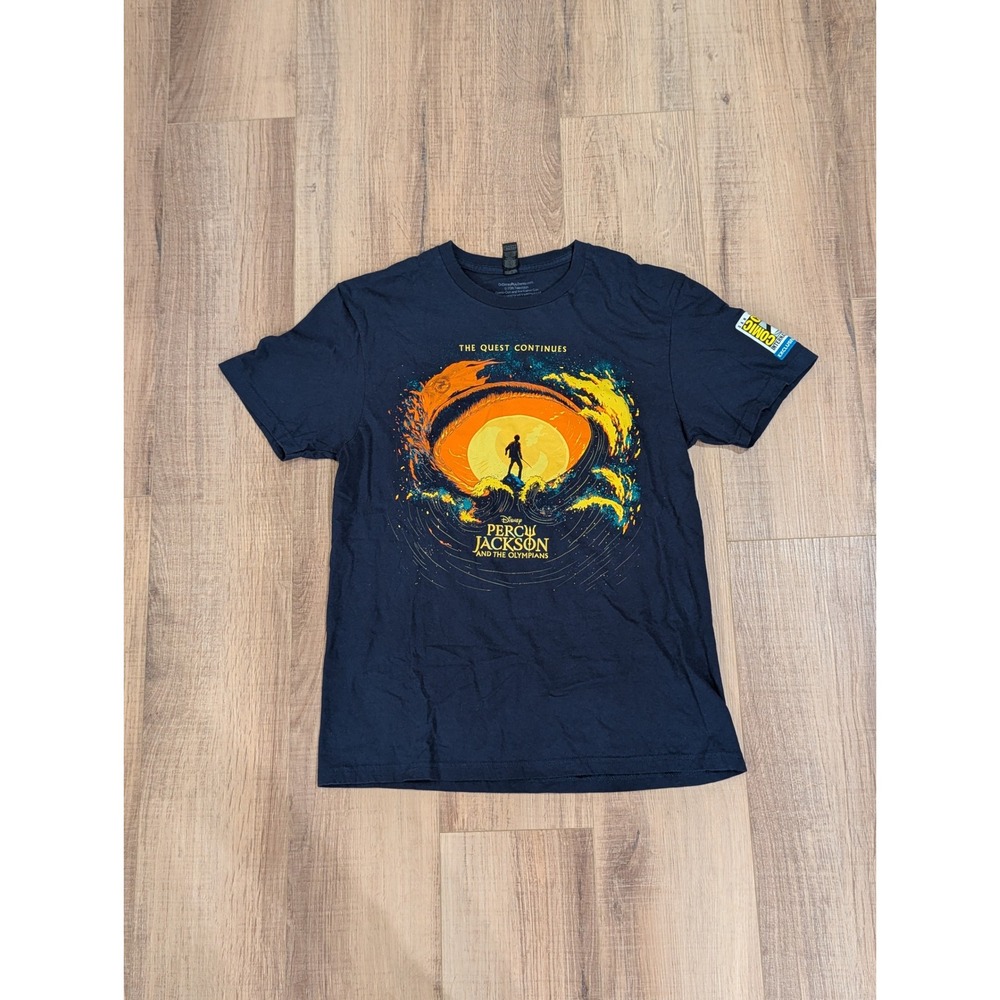 Percy Jackson T Shirt Mens M SDCC 2025 Exclusive Disney+ Comic Con Graphic Tee